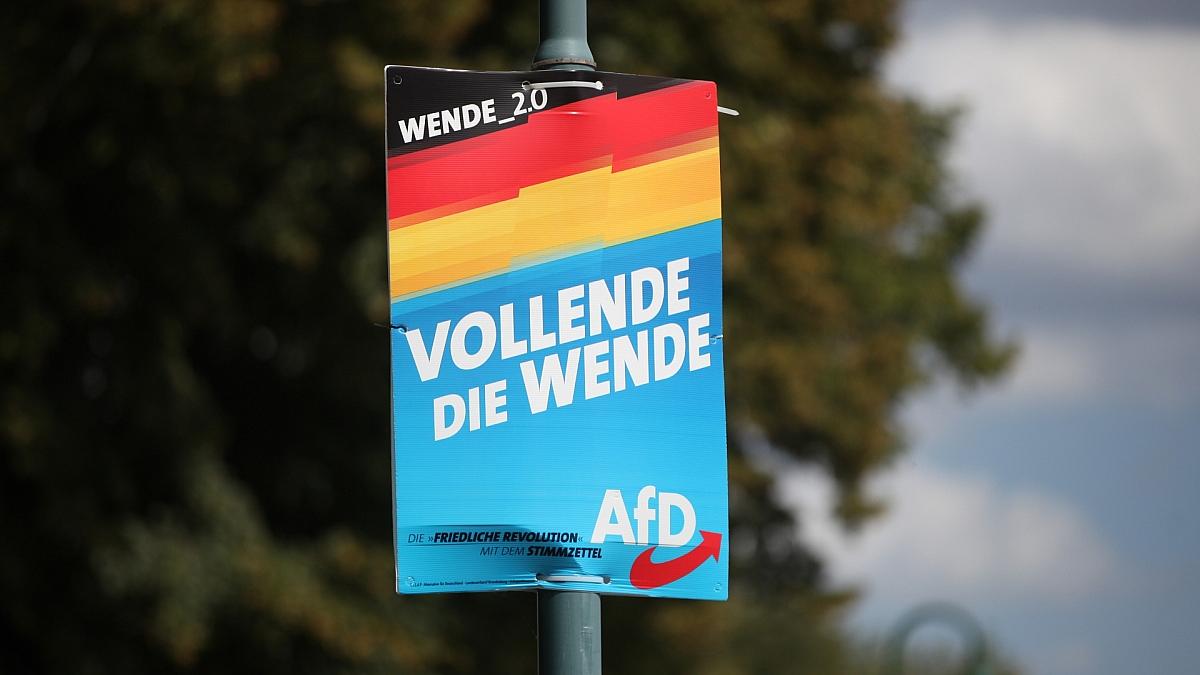 AfD-Plakat (Archiv), via dts Nachrichtenagentur