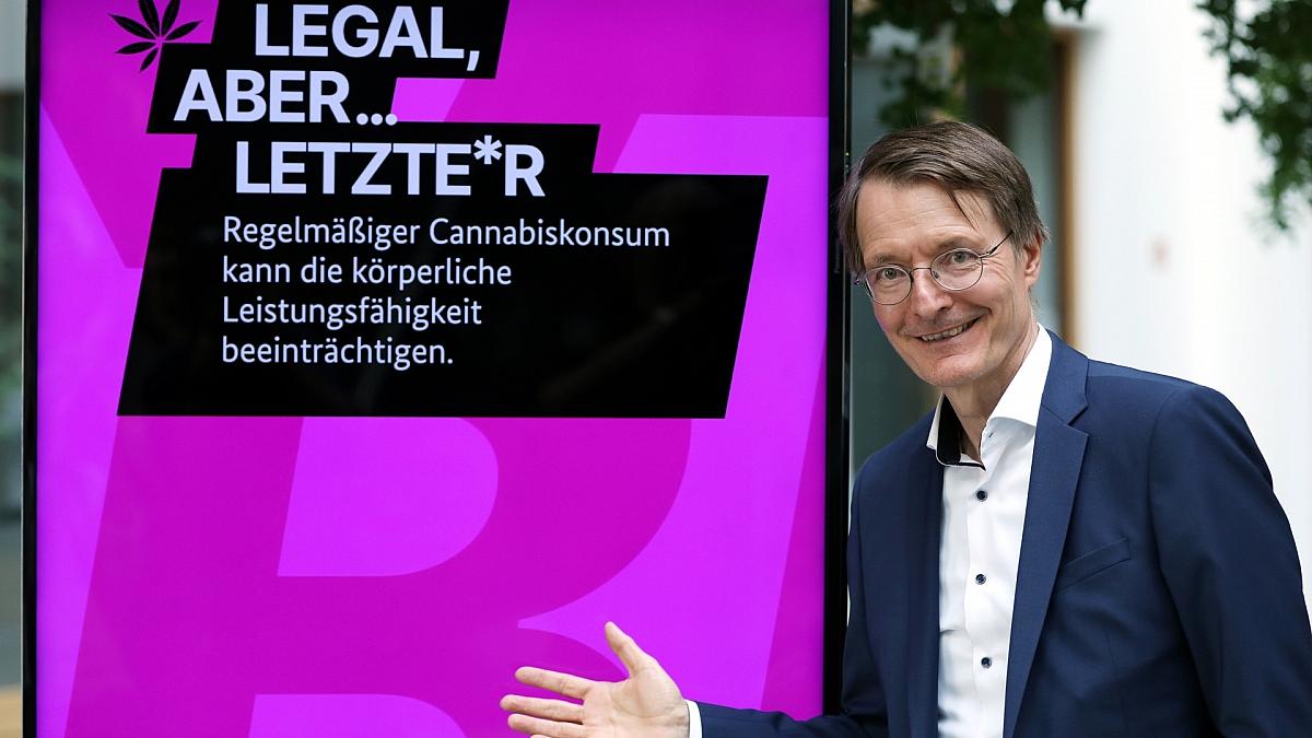 Karl Lauterbach bei der Vorstellung der Cannabis-Kampagne (Archiv), via dts Nachrichtenagentur