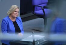 Faeser kritisiert Ausschluss Israels von Eishockey-WM