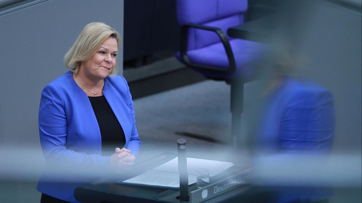 Nancy Faeser (Archiv), via dts Nachrichtenagentur