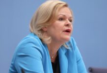 Faeser nennt AfD-Politiker "Teil des russischen Propaganda-Apparats"