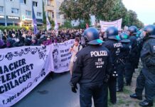 1.-Mai-Demonstrationen bis zum Abend überwiegend friedlich