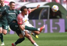 1. Bundesliga: Leipzig und Werder unentschieden – Köln rettet sich