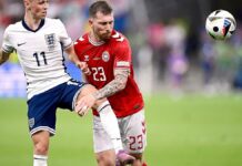 Fußball-EM: Dänemark und England unentschieden