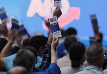 AfD-Parteitag setzt Entscheidung über Generalsekretär ab