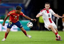 Fußball-EM: Spanien gewinnt Achtelfinale gegen Georgien