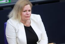 Faeser begrüßt Festnahme mutmaßlicher IS-Unterstützer