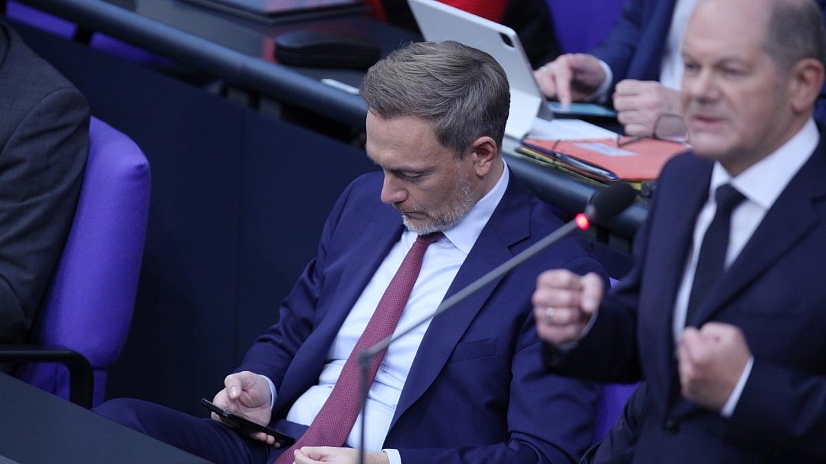 Lindner fühlt sich von Kanzler-Schelte "nicht angesprochen"