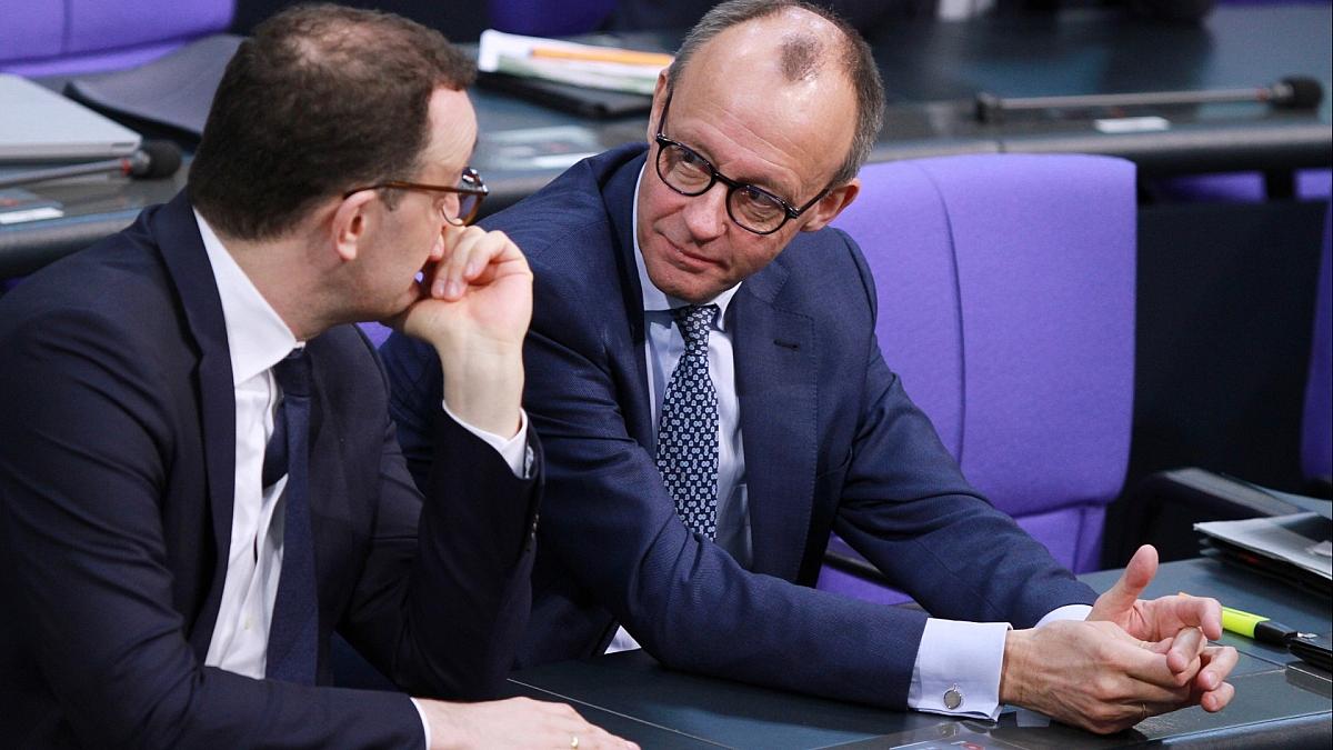 Spahn nennt Merz "natürlichen Kandidaten" in K-Frage