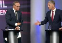 "Sie sind `ne lahme Ente" – Thüringen-TV-Duell eskaliert sofort