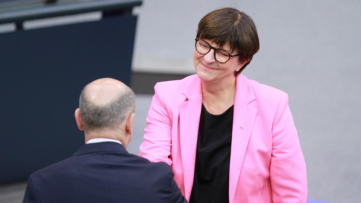 Esken: Scholz "ganz klar" Kanzlerkandidat der SPD