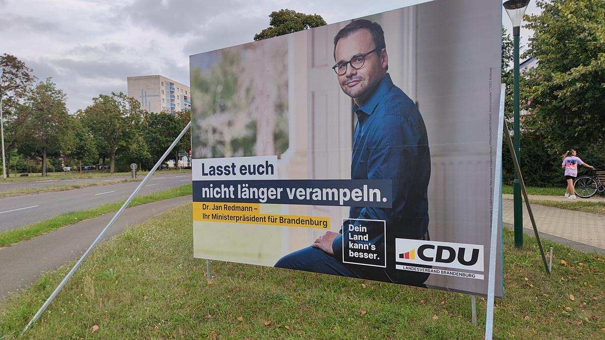 Brandenburger CDU-Chef wirbt für Votum gegen Ampel bei Landtagswahl