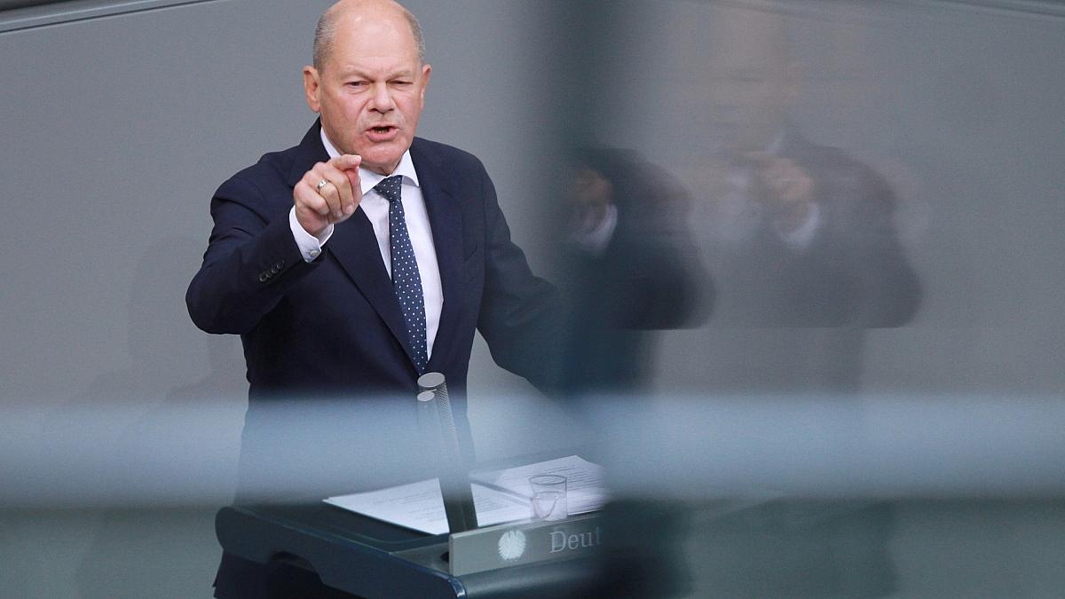 Scholz attackiert in Generaldebatte Merz und Union