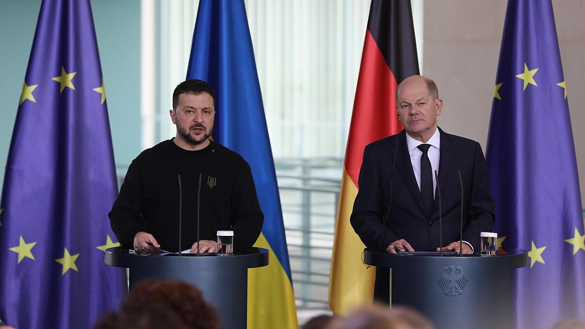 Bericht: Selenskyj besucht Scholz am Freitag in Berlin