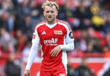 1. Bundesliga: Union verpasst Sieg gegen dezimierte Eintracht 1. Bundesliga: Union verpasst Sieg gegen dezimierte Eintracht