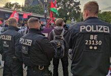 Berliner Polizei kommt wegen Pro-Palästina-Protesten an Grenzen Berliner Polizei kommt wegen Pro-Palästina-Protesten an Grenzen