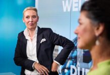 Wagenknecht und Weidel zeigen in TV-Duell viele Gemeinsamkeiten Wagenknecht und Weidel zeigen in TV-Duell viele Gemeinsamkeiten