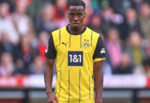 1. Bundesliga: Gittens-Solo bringt Dortmund Punkt in Gladbach