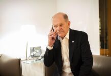 Scholz telefoniert mit Trump