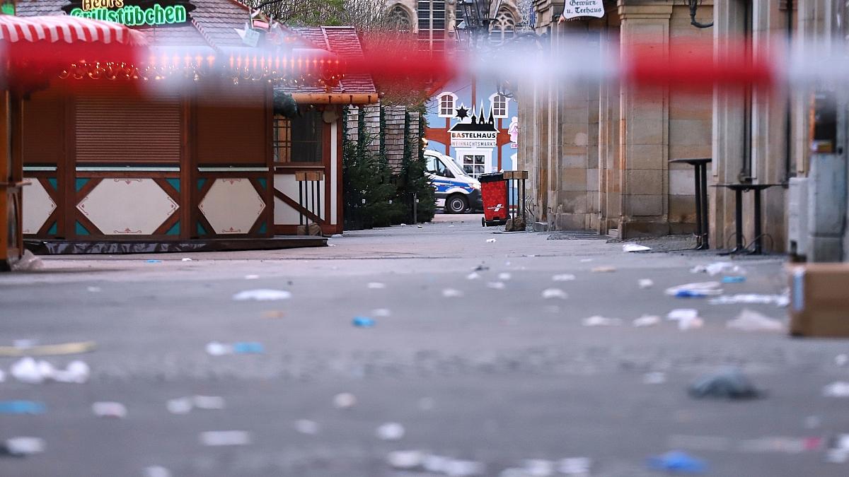 Weihnachtsmarkt in Magdeburg für beendet erklärt