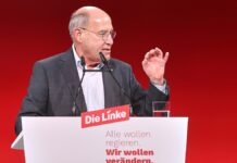 Gysi beschwört auf Parteitag Kampfgeist der Linken