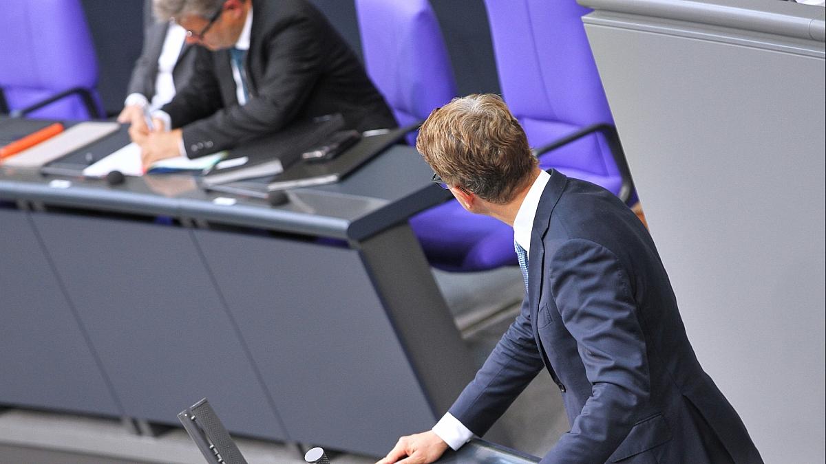 Union verschärft Angriffe auf Wirtschaftsminister Habeck