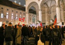 Spontandemo in München gegen Instrumentalisierung von Anschlag