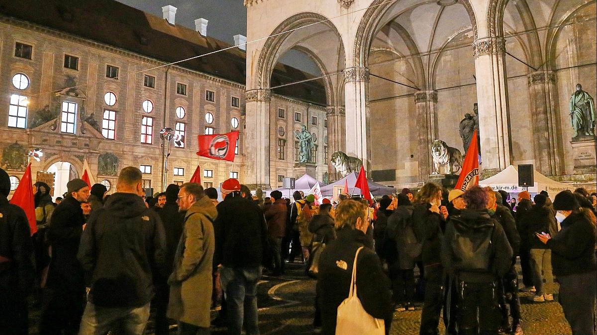 Spontandemo in München gegen Instrumentalisierung von Anschlag