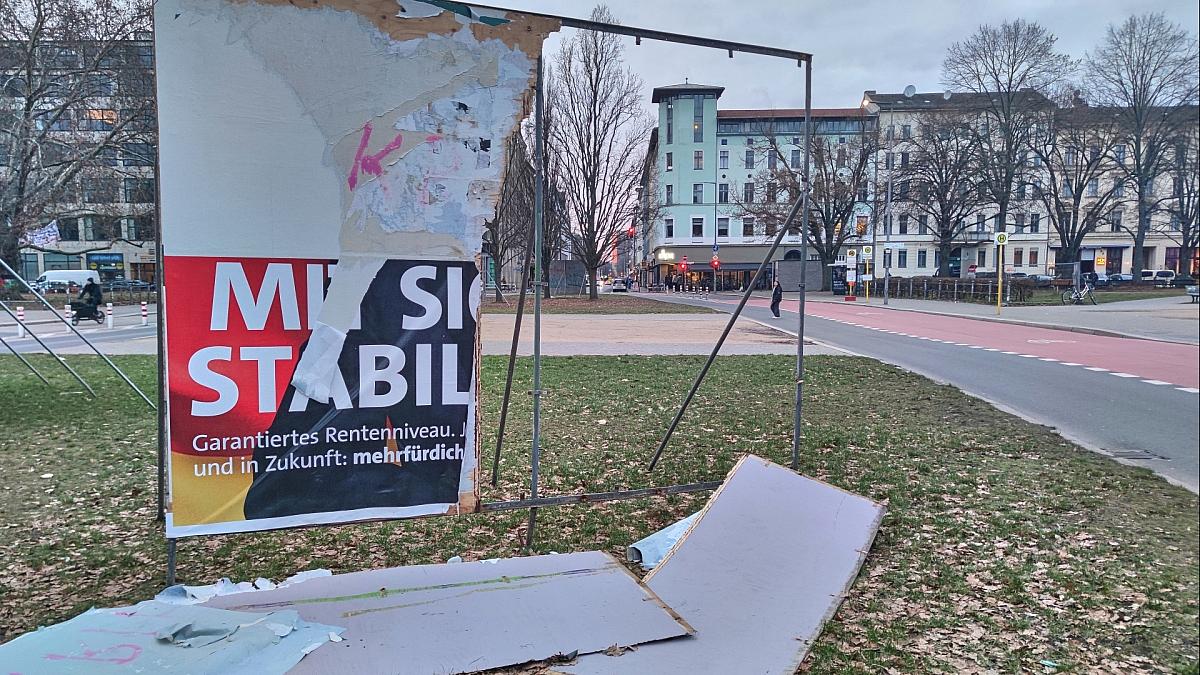 BKA verzeichnet über 7.000 Sachbeschädigungen zur Bundestagswahl