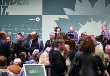 Grüne werten auf Parteitag in Berlin Bundestagswahl aus