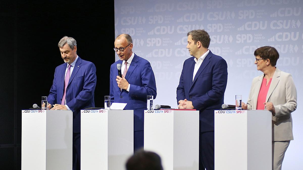 Linke sieht "angekündigten Rechtsbruch" im Koalitionsvertrag