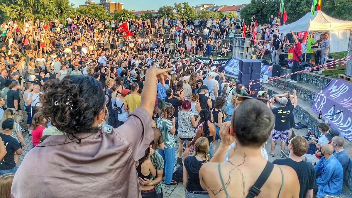 "Rave against the Zaun" wird zur Anti-Israel-Demo