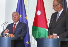 Bundeskanzler berät mit jordanischem König über Hilfe für Gaza