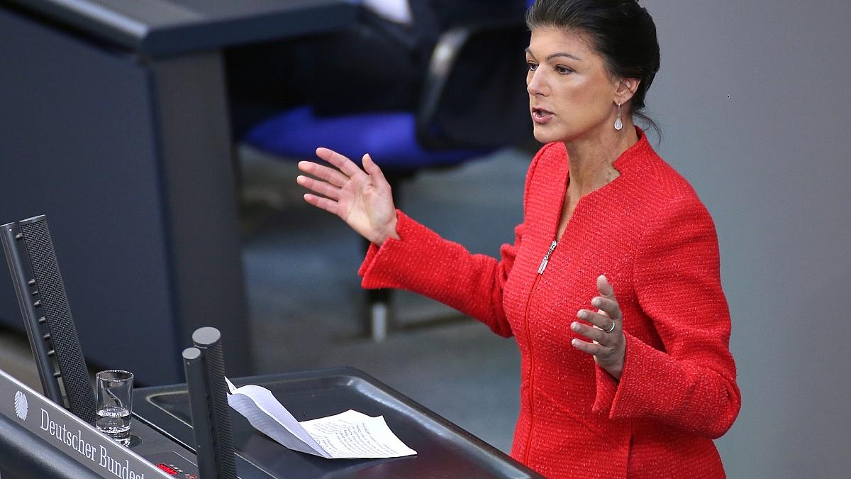 Wagenknecht: "Deutschland steckt tief in der Merzession"