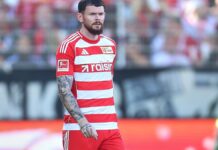 1. Bundesliga: Union siegt dank Burkes Dreierpack in Frankfurt