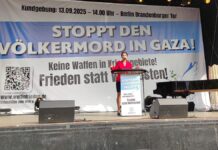 Wagenknecht wirft Israel bei Gaza-Demo "Vernichtungskrieg" vor