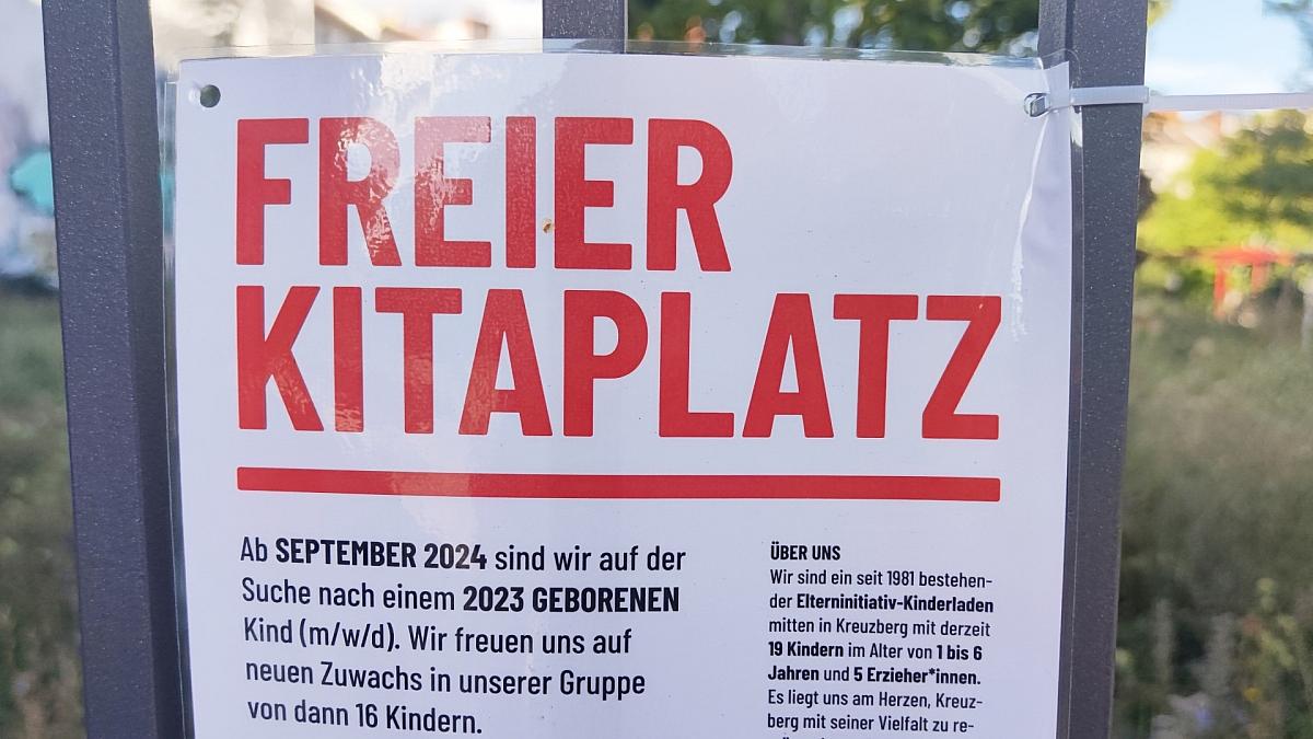 Studie: 300.000 Kitaplätze für Unter-Dreijährige fehlen