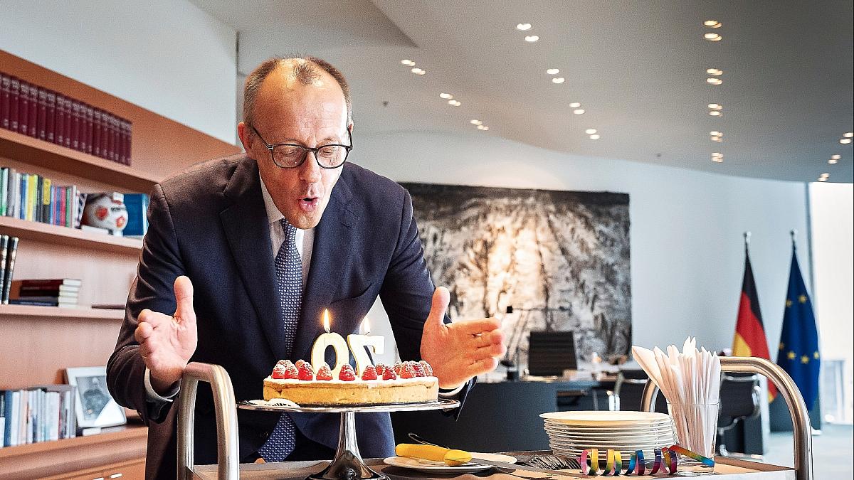 Merz feiert 70. Geburtstag doch