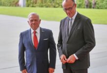 Merz lobt Jordaniens König Abdullah