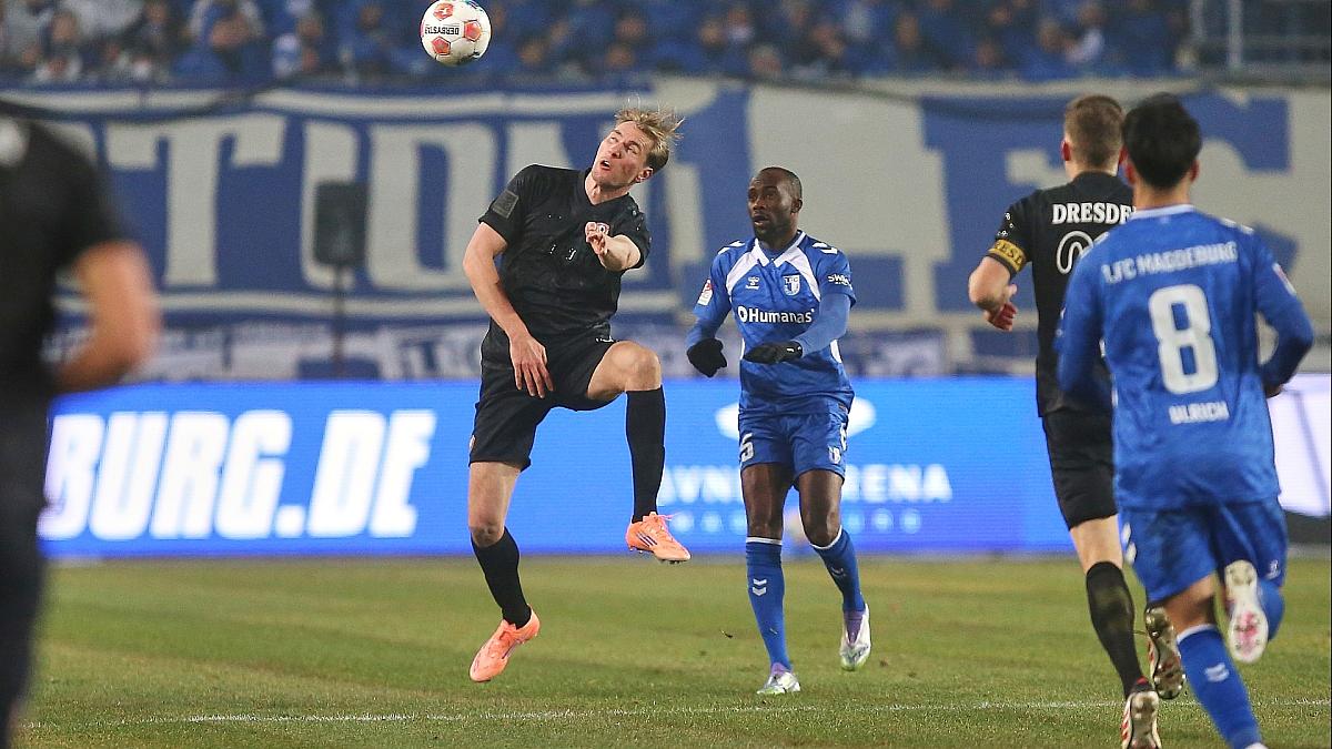 2. Bundesliga: Dresden gewinnt in Magdeburg