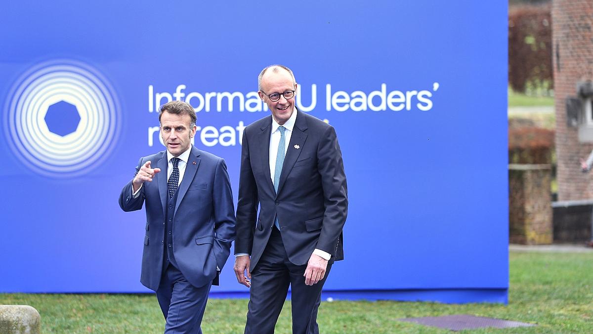 EU-Gipfeltreffen: Merz und Macron demonstrieren Einigkeit