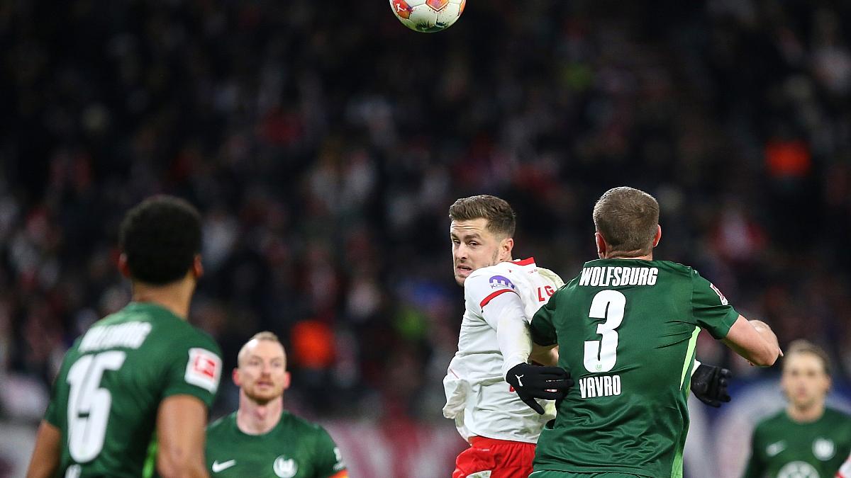 1. Bundesliga Leipzig und Wolfsburg unentschieden
