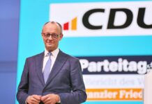 Merz als CDU-Chef mit 91,2 Prozent wiedergewählt
