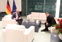 Merz trifft in München Selenskyj, Rubio und Newsom