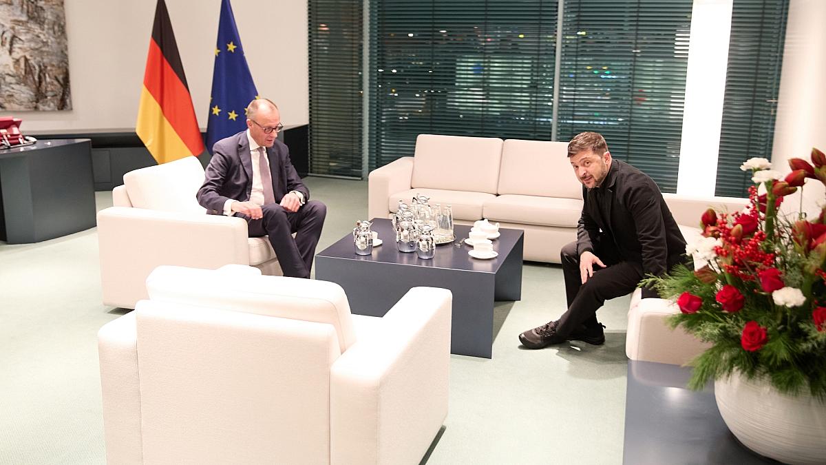 Merz trifft in München Selenskyj, Rubio und Newsom